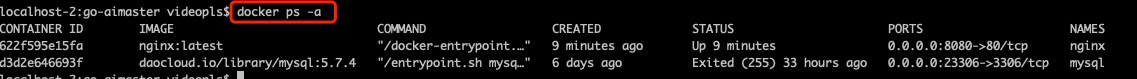 docker-ps-a